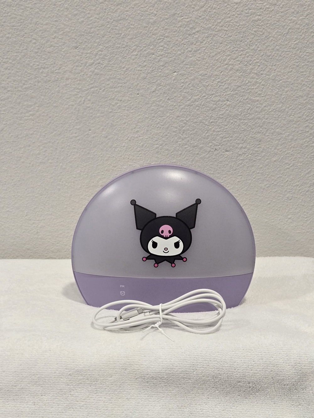 Hello Kitty Sunrise Alarm Clock w/ Multicolor Lights, USB Charging, LED Display - Picture 8 of 9